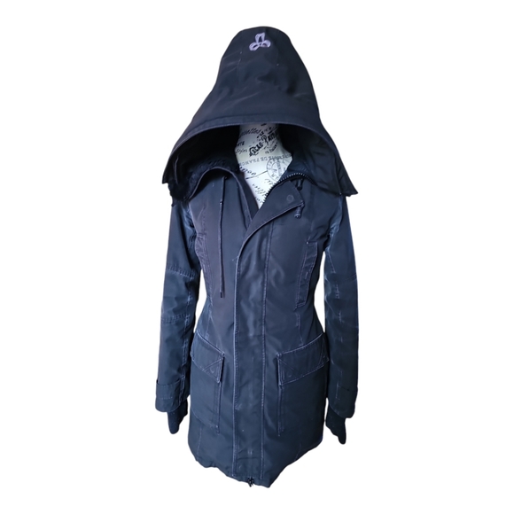 TNA Black Fur-Lined Ski & Snow Women's Jacket - Picture 5 of 10